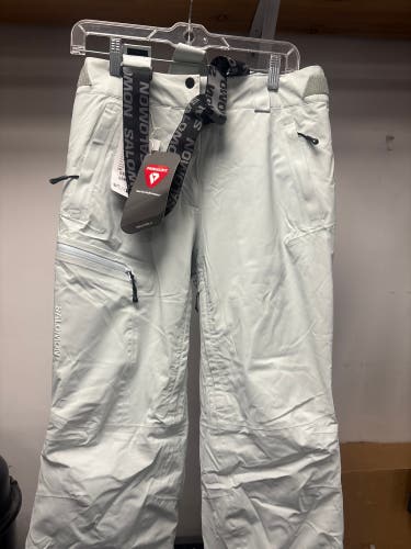 Blue Women's Adult Medium Salomon Ski Pants (New)