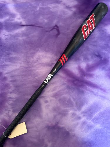 2021 Marucci CAT Alloy Bat USABat Certified (-11) Alloy 19 oz 30" (Used)