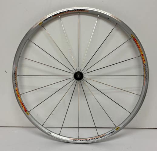 Mavic Aksium Race 20-Bladed Lightweight Silver Aluminum 622x15/700C Front Wheel