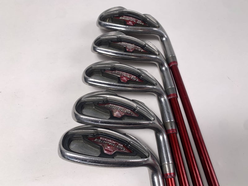 Cobra Baffler 2012 Iron Set 7-PW+GW 53g Regular Graphite Mens RH Midsize Grips