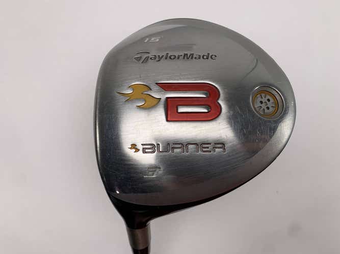 TaylorMade Burner 2008 3 Fairway Wood 15* REAX 49g Stiff Graphite Mens LH