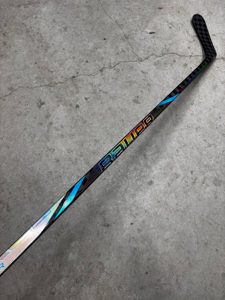 P92 87 Flex Senior Bauer Nexus Tracer Left Hand Hockey Stick Pro Stock (Used) ORANGE