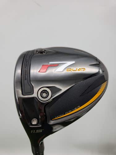 LEFTY 2025 TAYLORMADE R7 QUAD MINI DRIVER 11.5* REG FUJI SPEEDER MD 5-R +HC DEMO