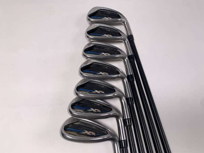 Callaway XR OS Iron Set 6-PW+GW+SW Fubuki AT50x5ct 50g Senior RH