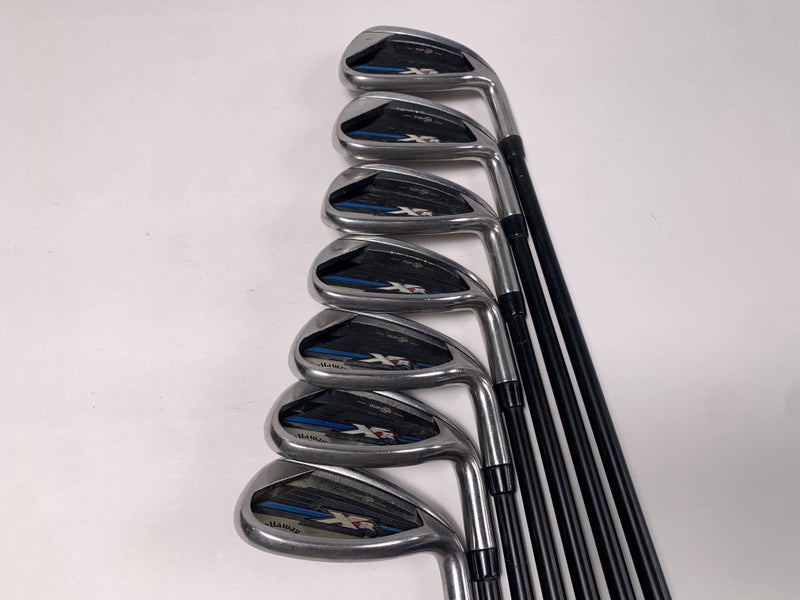 Callaway XR OS Iron Set 6-PW+GW+SW Fubuki AT50x5ct 50g Senior RH