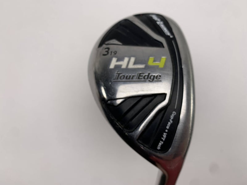 Tour Edge Hot Launch 4 3 Hybrid 19* HL4 55g Senior Graphite Mens RH