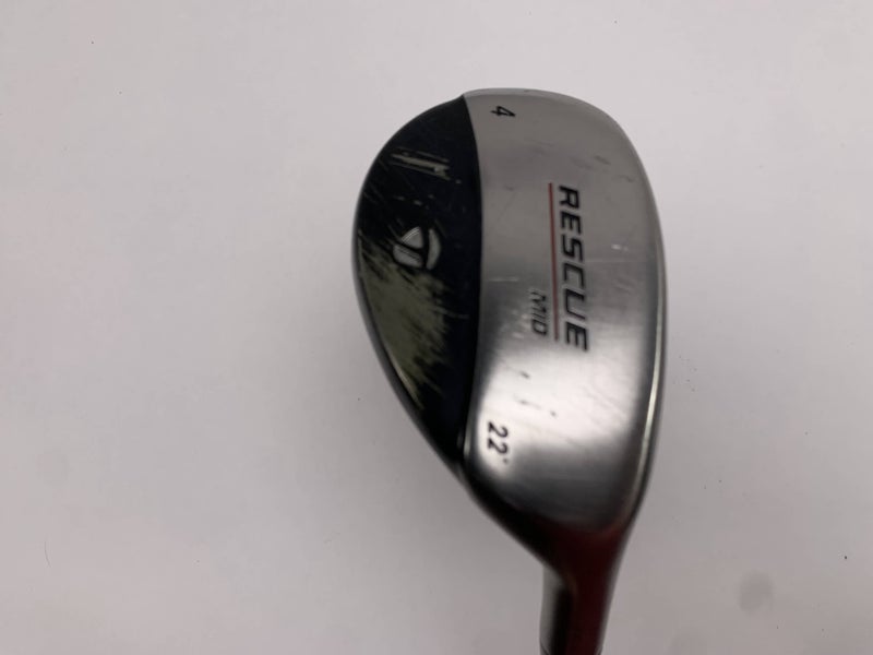 TaylorMade Rescue Mid 4 Hybrid 22* Light Metal Regular Steel Mens RH