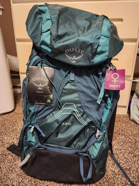 Osprey Women's Teal 58L Backpack (New)