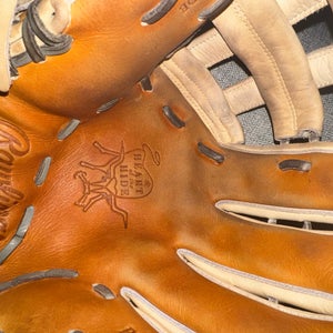 Rawlings Heart of the Hide RH Outfield Baseball Glove 12.75" (Used)
