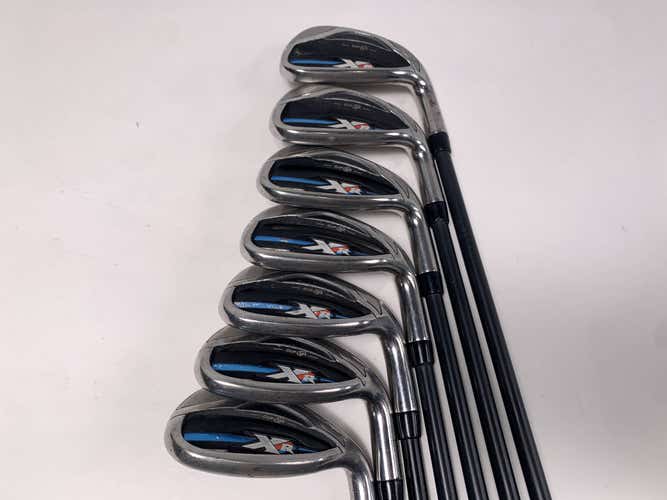 Callaway XR OS Iron Set 6-PW+GW+SW Bassara 50x5ct 50g Ladies RH