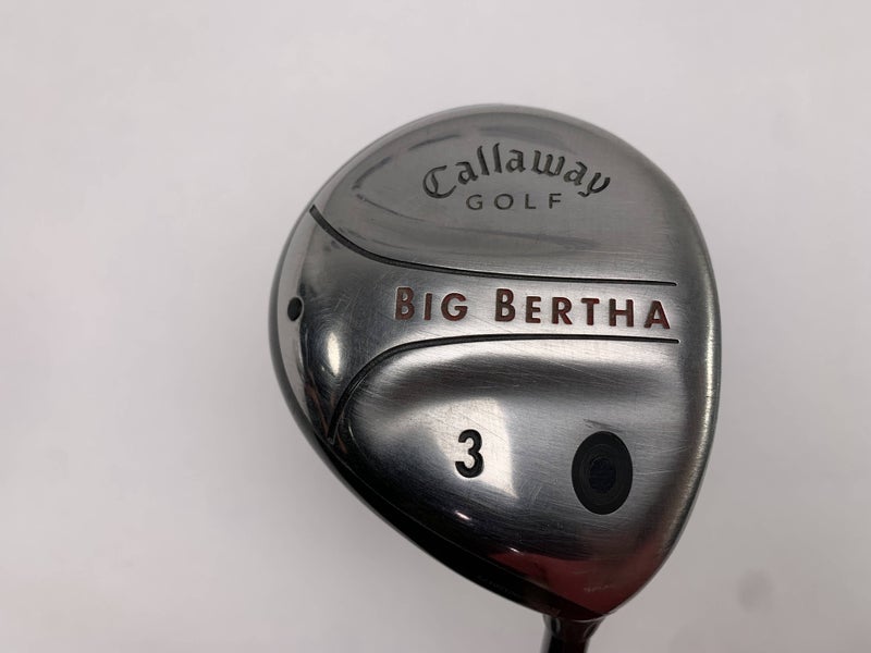 Callaway Big Bertha 2004 3 Fairway Wood 15* RCH 75w Regular Graphite Mens RH