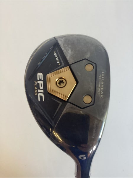 Callaway Epic Flash Star 6-Hybrid With Attas 50 A Flex Senior Graphite Shaft
