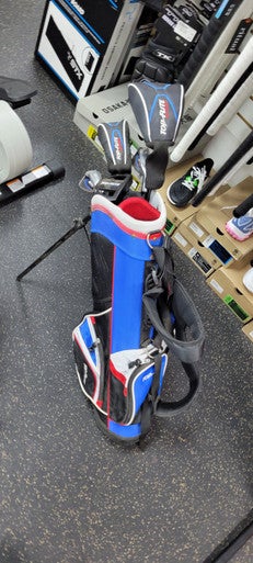 Used Top Flite XL 6 PIECE Jr Package Set RH Navy Blue 6 Piece 11497-S000154208