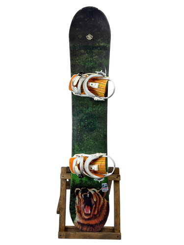 146cm Sims Enduro Snowboard W/ Union Trilogy Bindings