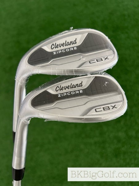 NEW LH Cleveland CBX Zipcore 2 Wedge Set (56 & 60 Degrees)