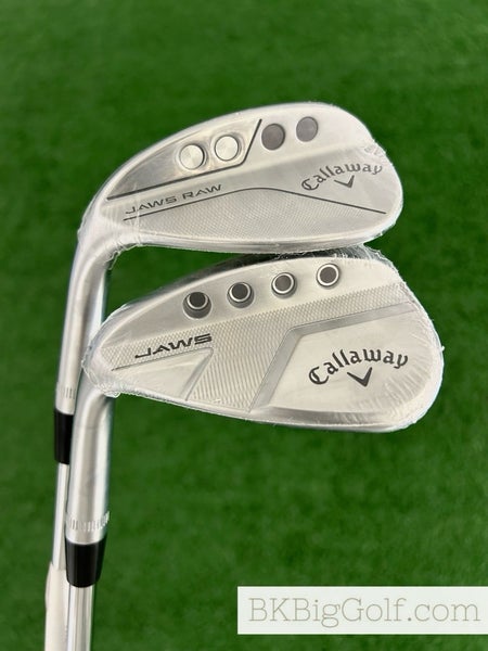 NEW LH Callaway Jaws Raw / Full Toe 2 Wedge Set (56 & 60 Degrees)