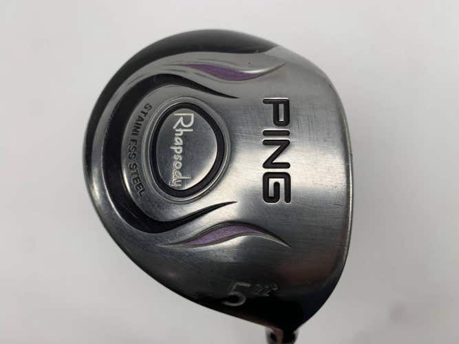 Ping Rhapsody 5 Fairway Wood 18* ULT 129 Ultra Light Ladies Graphite Womens RH