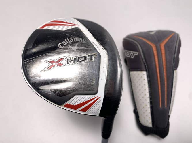 Callaway X Hot 19 3 Fairway Wood 15* Project X PXv Senior Graphite Mens RH