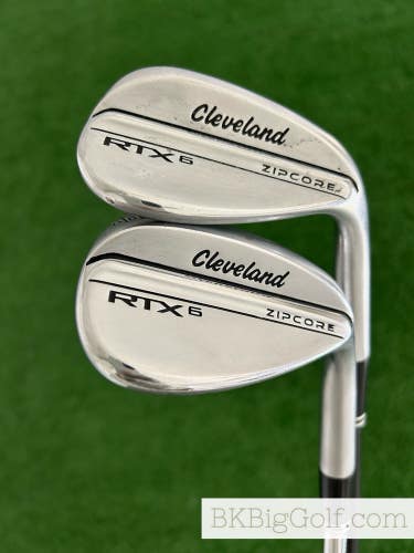 Cleveland RTX-6 Zipcore 2 Wedge Set (52 & 56 Degrees)