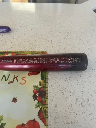2025 DeMarini Voodoo One Alloy BBCOR Certified Bat (-3) 29 oz 32" (Used)