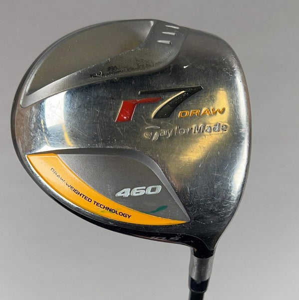TaylorMade R7 Draw 460 10.5 Right Handed Driver Re Ax 55g Senior Flex Shaft