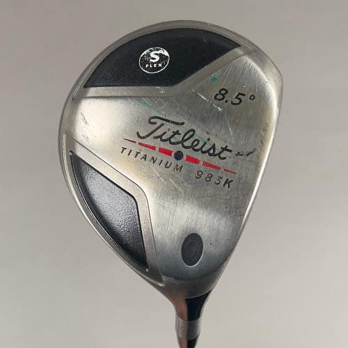 Titleist Titanium 983K 8.5 Right Handed Driver YS-6 Stiff Flex Shaft
