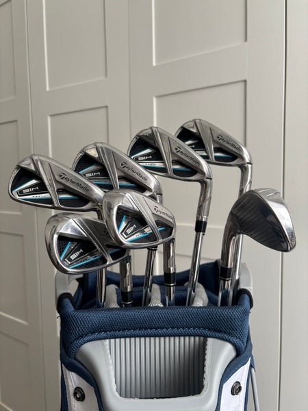 2020 TaylorMade SIM Max Right Handed Iron Set Stiff Flex Steel Shaft (Used)