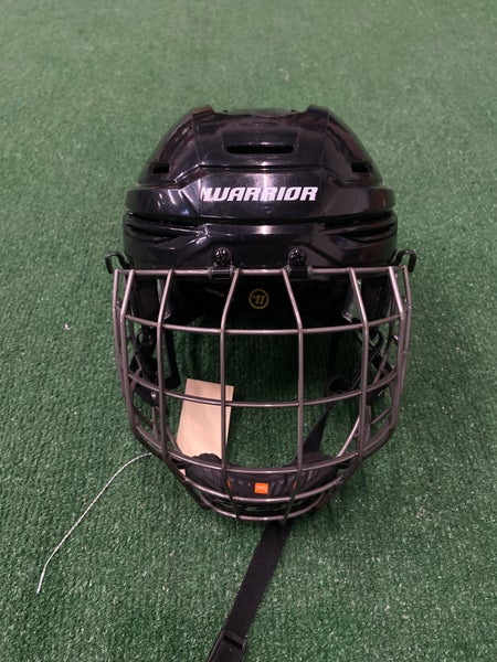 Black Medium Warrior Alpha One Pro Helmet (Used)