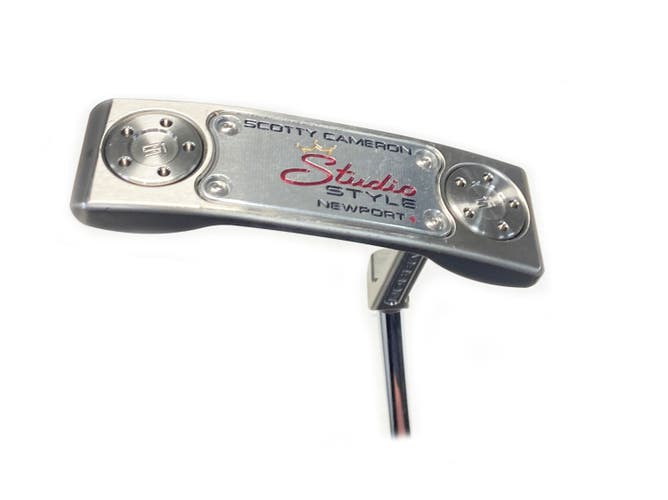Titleist Scotty Cameron Studio Style Newport + 34" Blade Putter