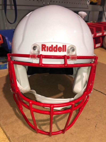 USED RIDDELL SPEED ADULT HELMET - XL - METALLIC WHITE