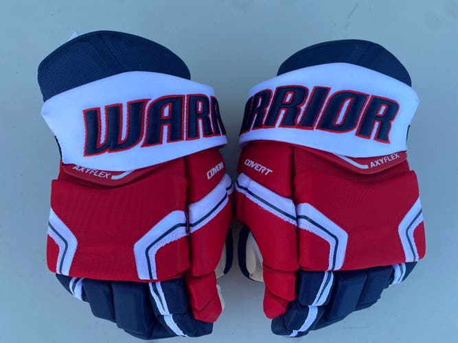 Warrior Covert Pro Stock 13" Hockey Gloves Washington Capitals 4026