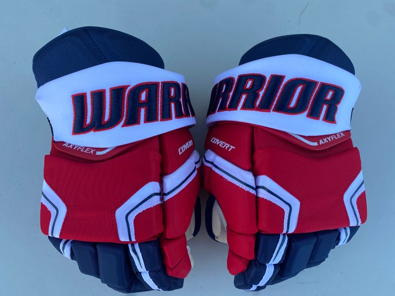 Warrior Covert Pro Stock 13" Hockey Gloves Washington Capitals 4026