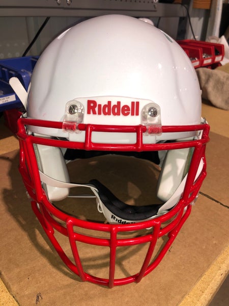 USED RIDDELL SPEED ADULT HELMET - XL - METALLIC WHITE