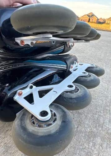 True TF7 Inline Skates Regular Width Size 7.5 (Used)