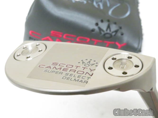Titleist Scotty Cameron Super Select Del Mar Putter 33" +Cover .. NEW