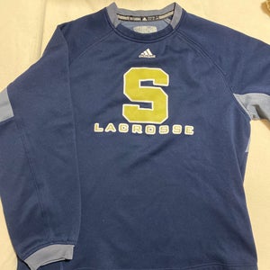 Navy Blue Salesianum Lacrosse Crew Neck