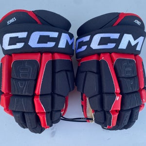 CCM HGCL Crazy Light Pro Stock Hockey Gloves 15" Blackhawks JONES 73691