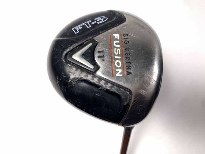 Callaway Fusion FT-3 Driver 11* Aldila NVS 55g Ladies Graphite Womens RH