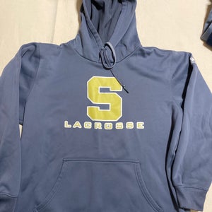 Dark Gray Salesianum Lacrosse adidas Hoodie
