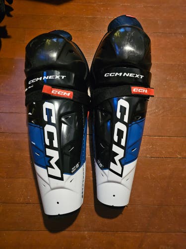 Senior CCM Next 15" Shin Pads (Used)