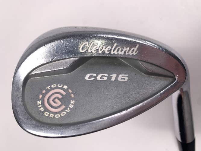 Cleveland CG16 Chrome Zip Groove Wedge 60* 12 Bounce Ladies Graphite Womens RH
