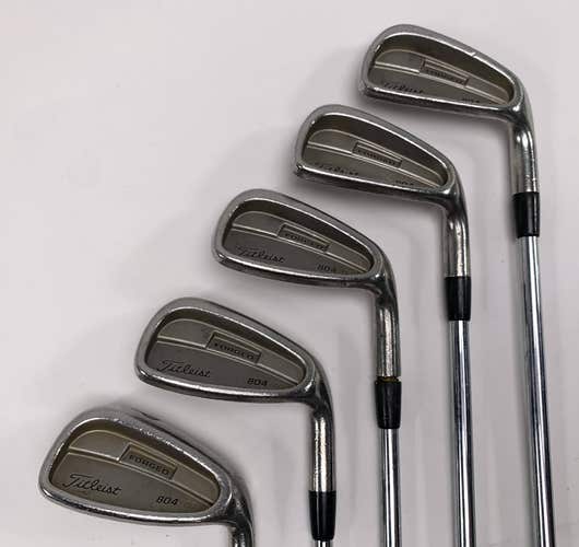Titleist 804 OS Iron Set 5-PW NS Pro 970 Regular Steel Mens RH- Missing 6 Iron