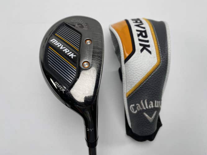 Callaway Mavrik Max 4 Hybrid 21* UST Mamiya Recoil ESX 450 F1 Ladies RH HC
