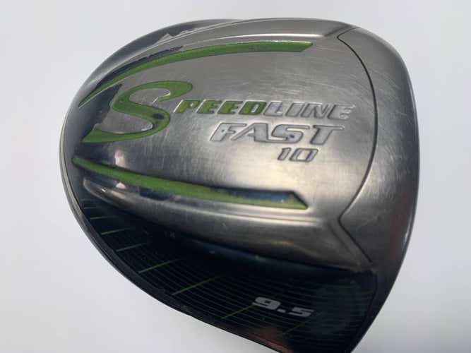 Adams Speedline Fast 10 Driver 9.5* Aldila Wasabi 60g Stiff RH Midsize Grip