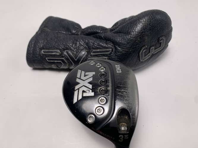 PXG 0341 X 3 Fairway Wood 15* Aldila Nv 75g Extra Stiff Graphite Mens RH HC