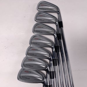 Titleist 695 CB Forged Iron Set 3-9 DG S300 Stiff Steel Mens RH Midsize Grips