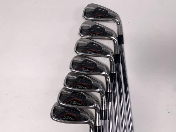Titleist 712 AP1 Iron Set 5-PW+GW True Temper Dynalite Gold XP S300 Stiff RH