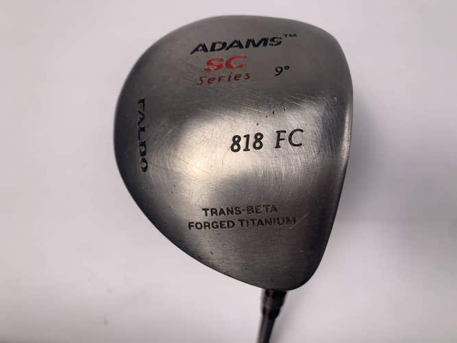 Adams SC 818FC Driver 9* SuperShaft Firm Graphite Mens RH