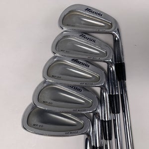 Mizuno MP 60 Iron Set 6-PW True Temper Dynamic Gold S300 Stiff Steel Mens RH