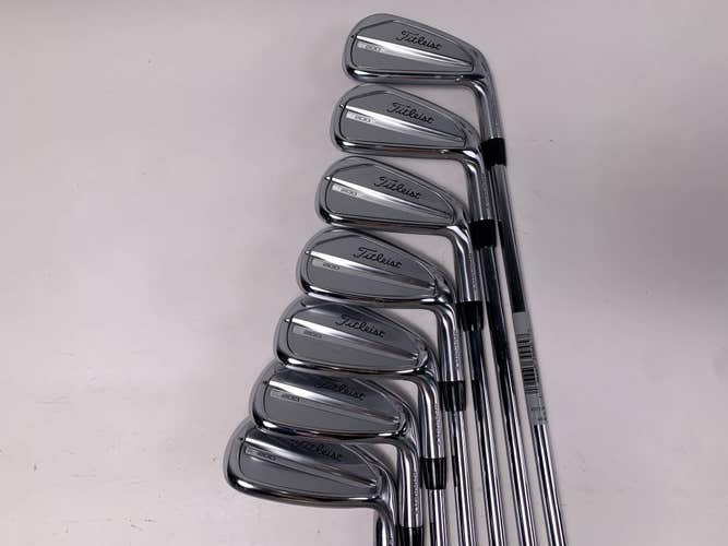 Titleist T200 2023 Iron Set 5-PW+GW True Temper AMT R300 Black Regular RH NEW